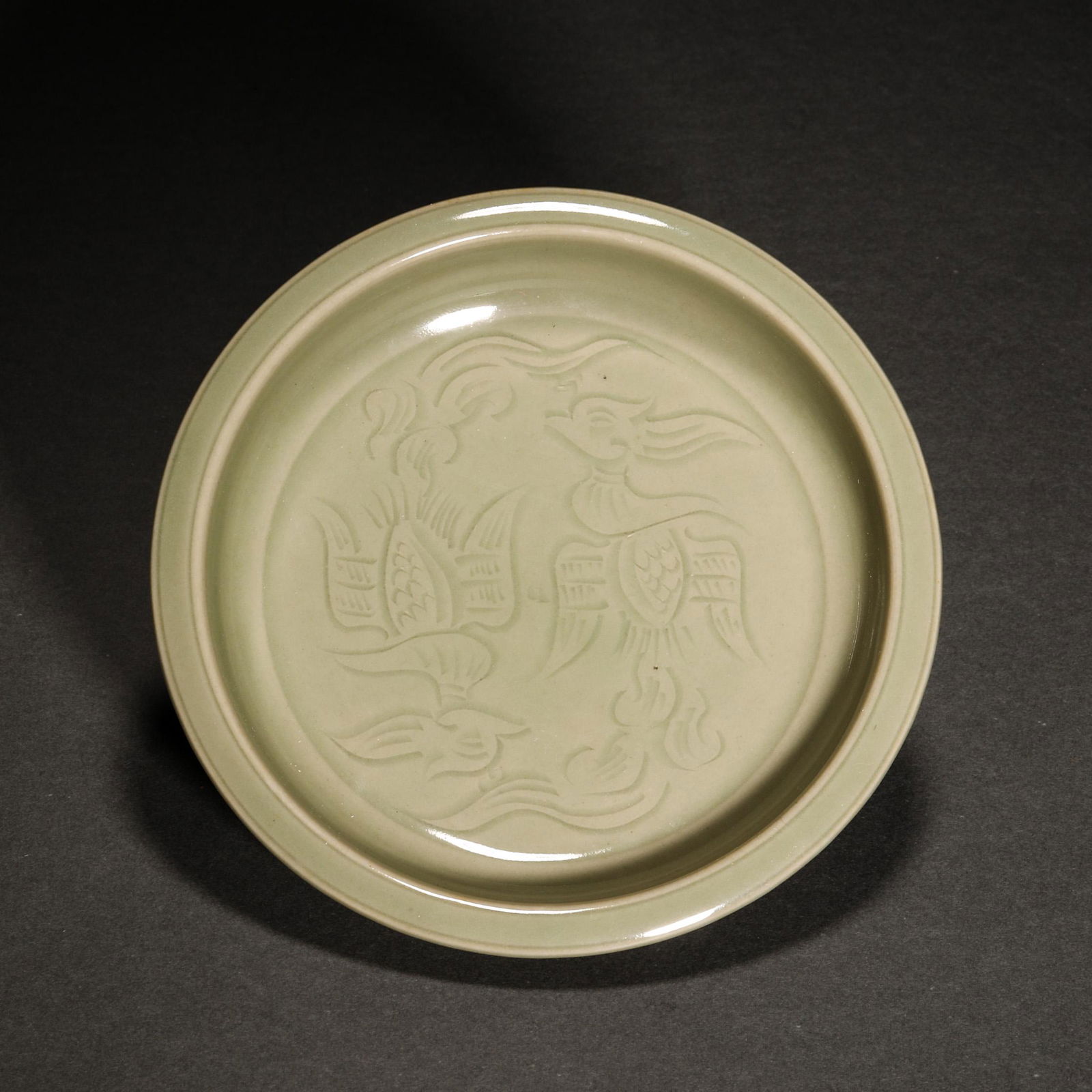 Song Dynasty, Celadon Flower Plate (1 of 7)