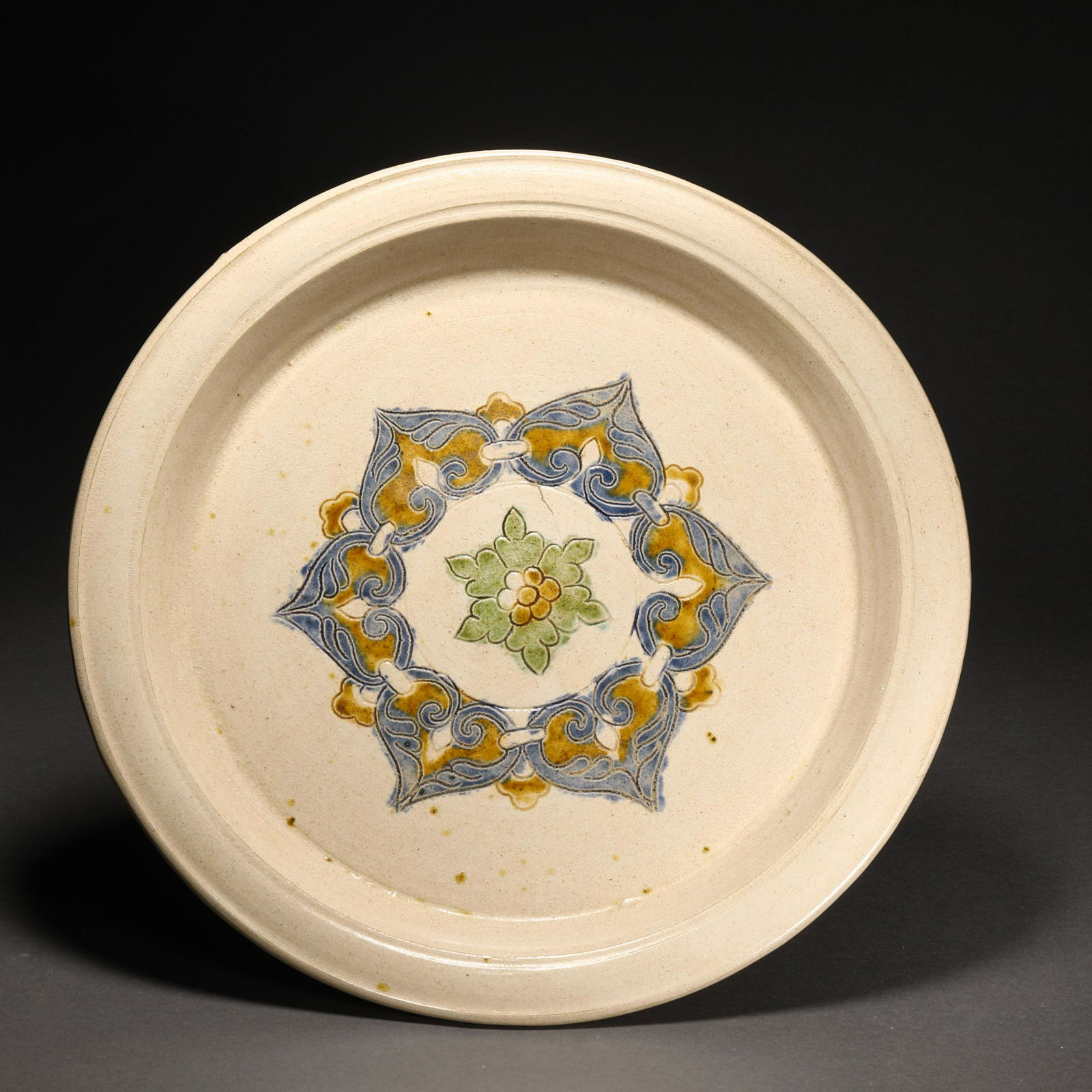 Tang Dynasty, Three-Colour Plate (1 of 9)