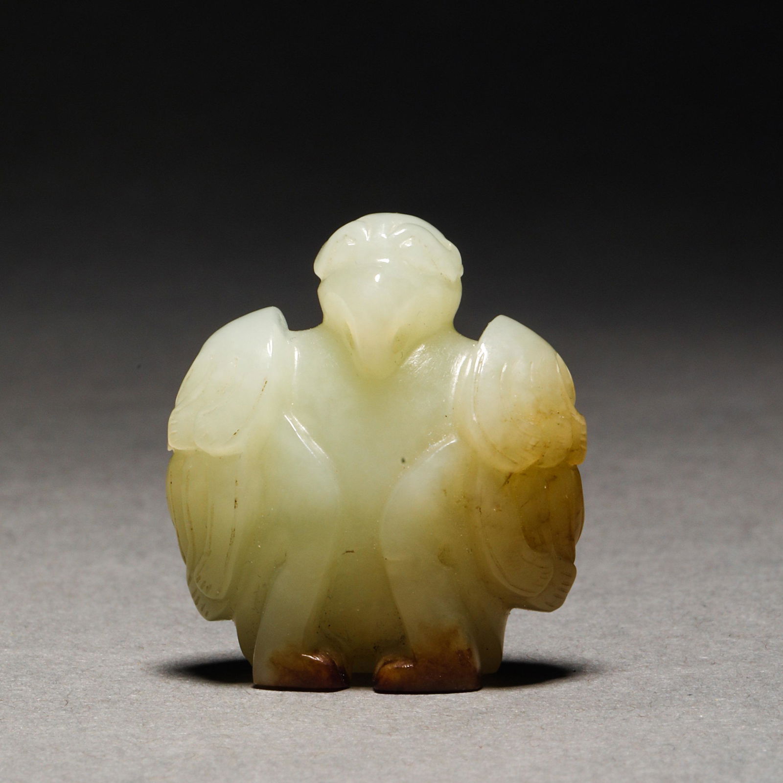 Han Dynasty, Hetian Jade Bird (1 of 8)