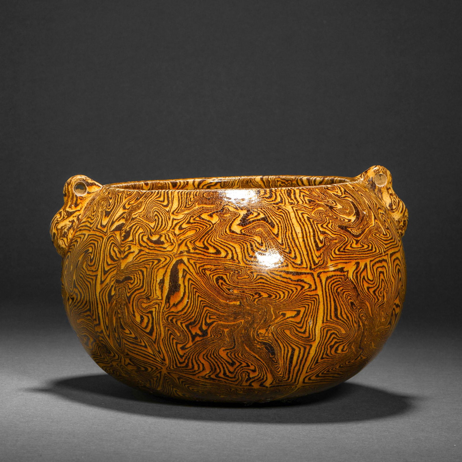 Tang Dynasty,Honey Colored Porcelain Jar (1 of 10)
