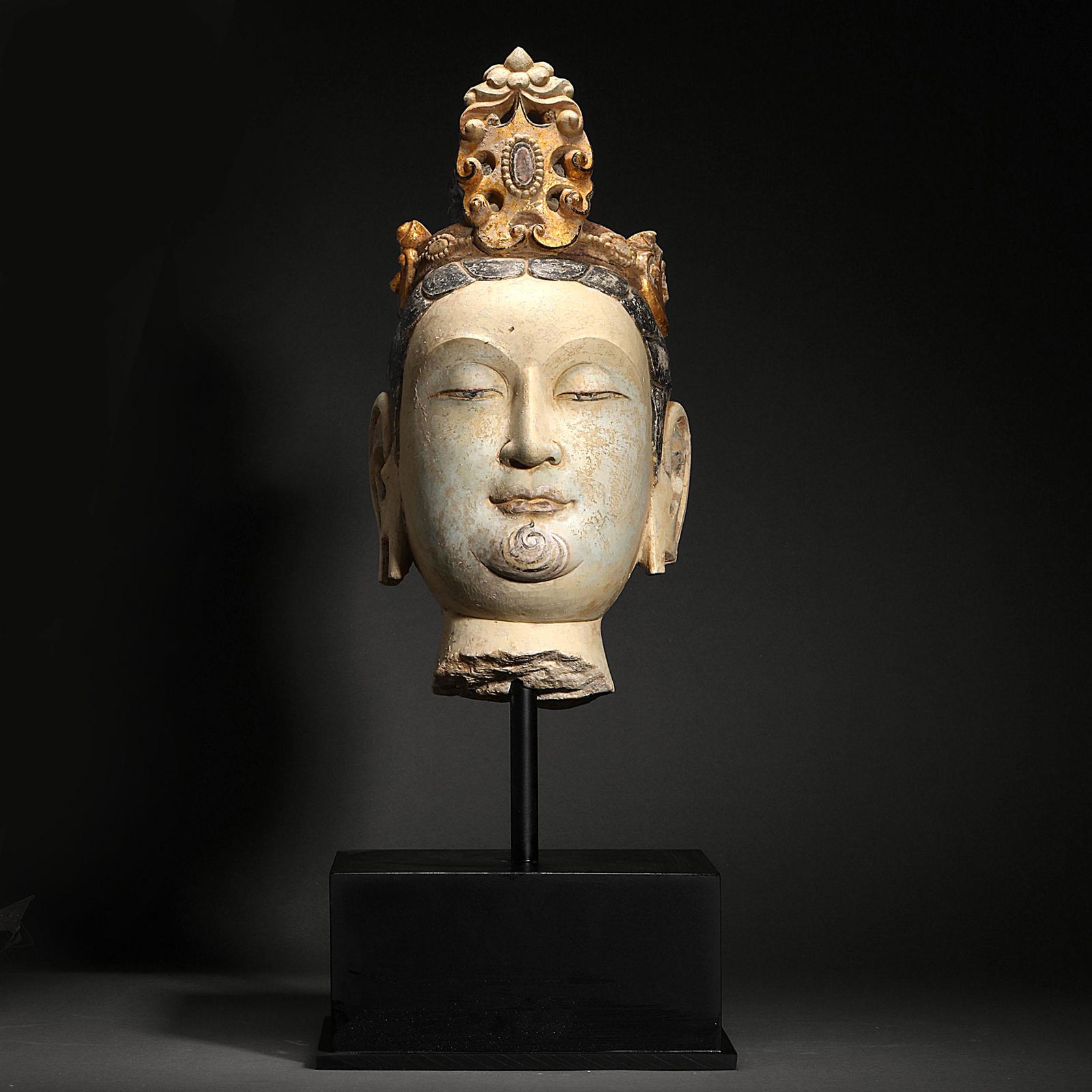 Northern Wei Dynasty, Stone Buddha Head (1 of 13)
