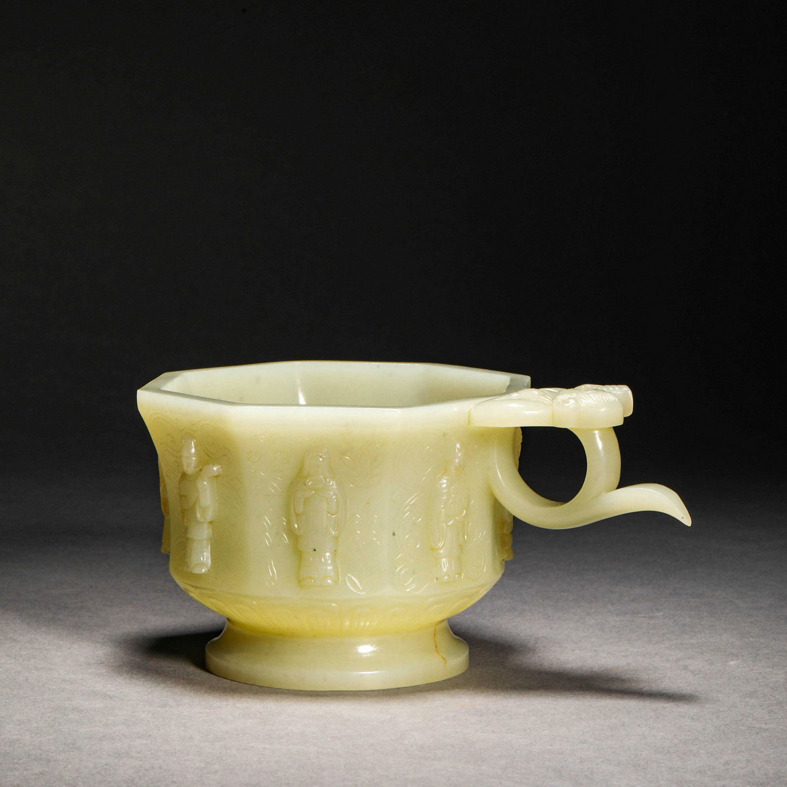 Tang Dynasty, Hetian Jade Cup (1 of 13)