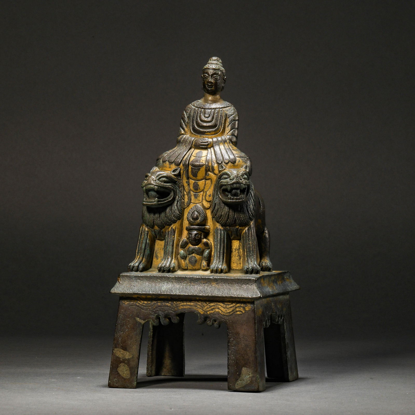 Liao Dynasty,Copper Buddha Statue (1 of 11)