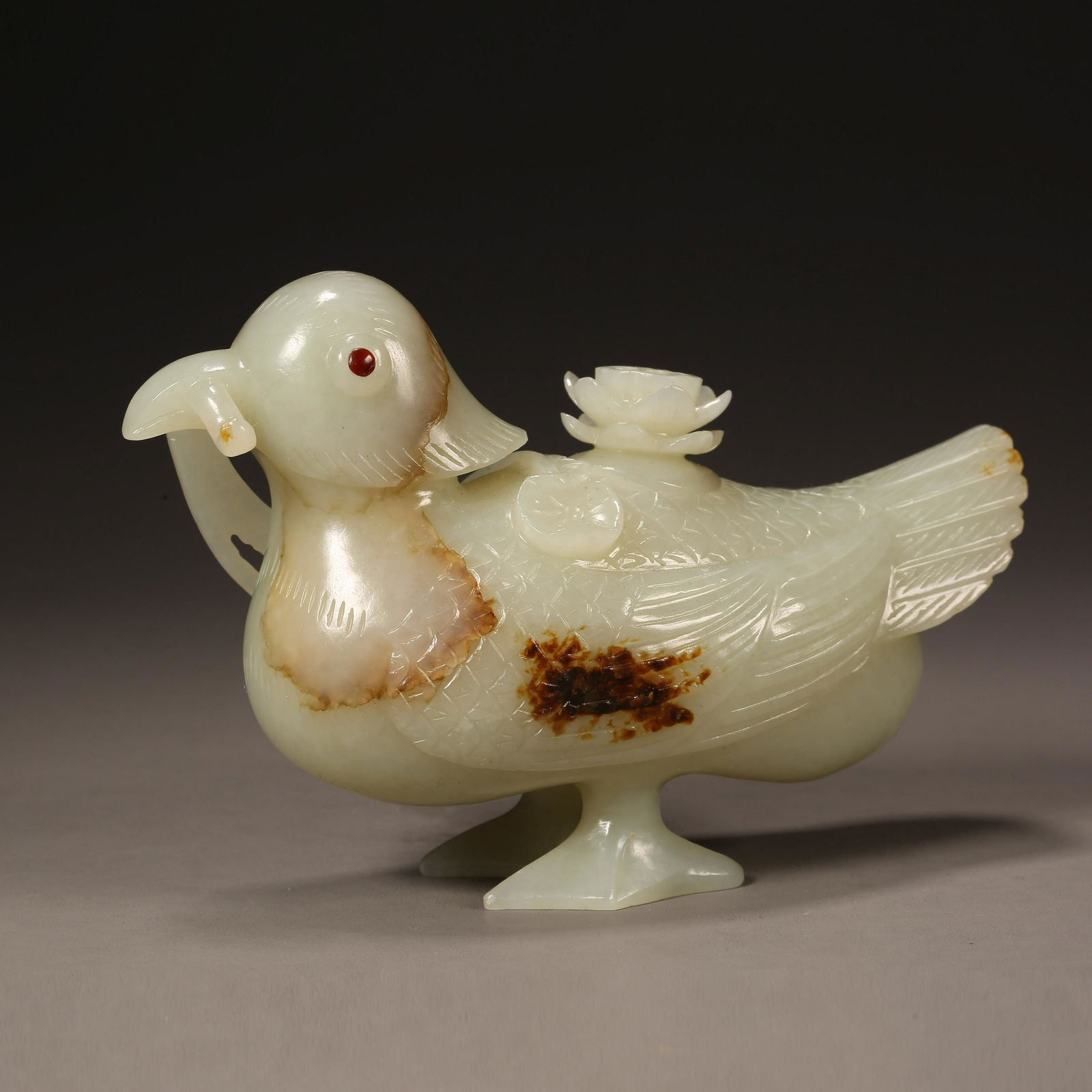 Han Dynasty of China ,Hetian Jade Bird Pattern Water Pot (1 of 9)