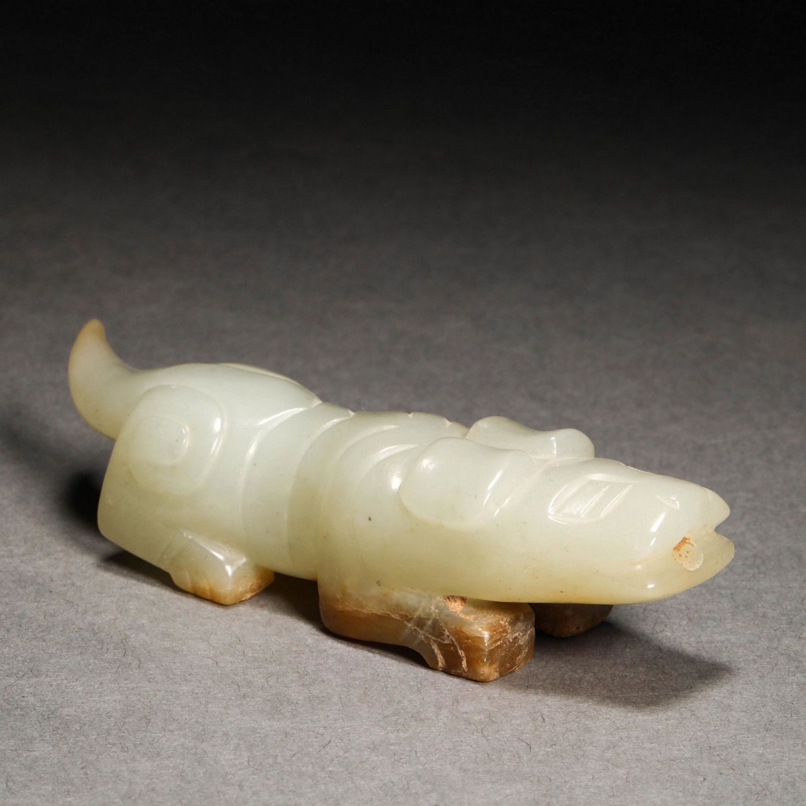 Han Dynasty,Hetian Jade  Dog (1 of 7)