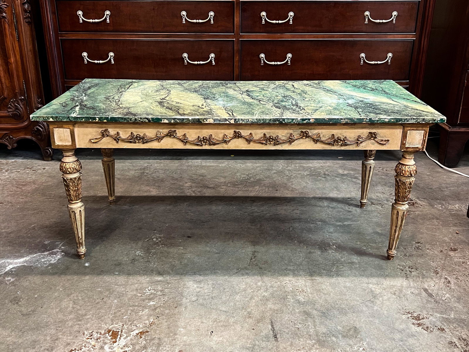 Neoclassical Style Italian Coffee Table (1 of 9)