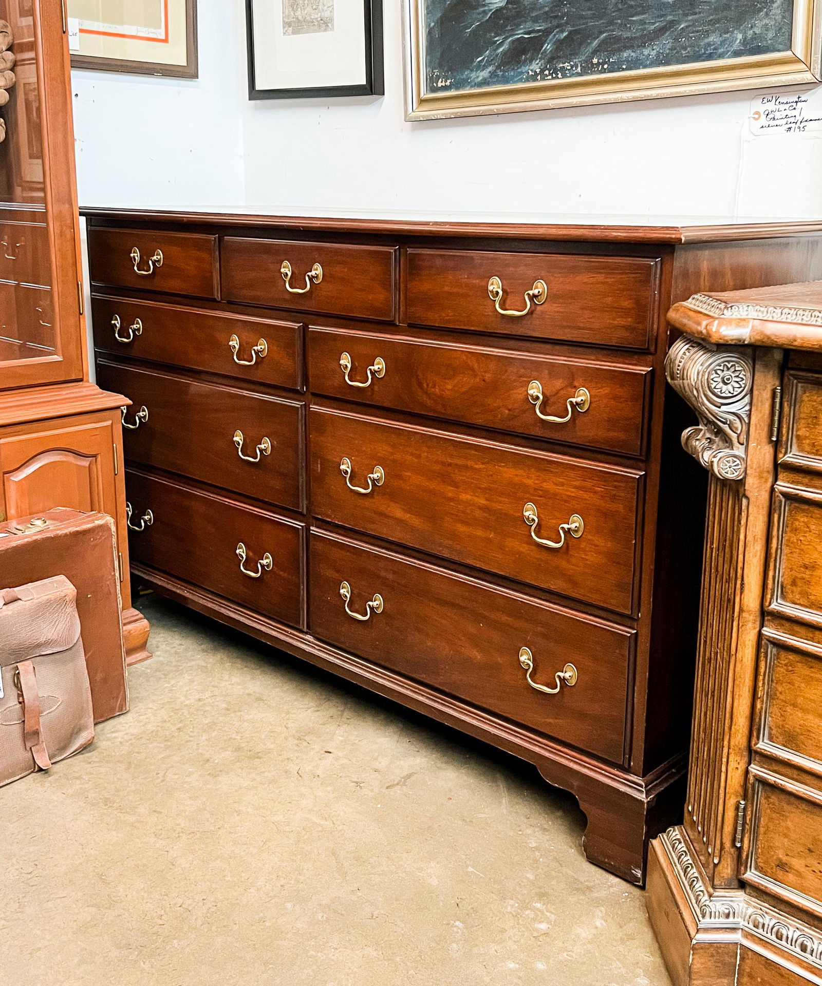 Henkel Harris Virginia Galleries Mahogany Chest (1 of 8)