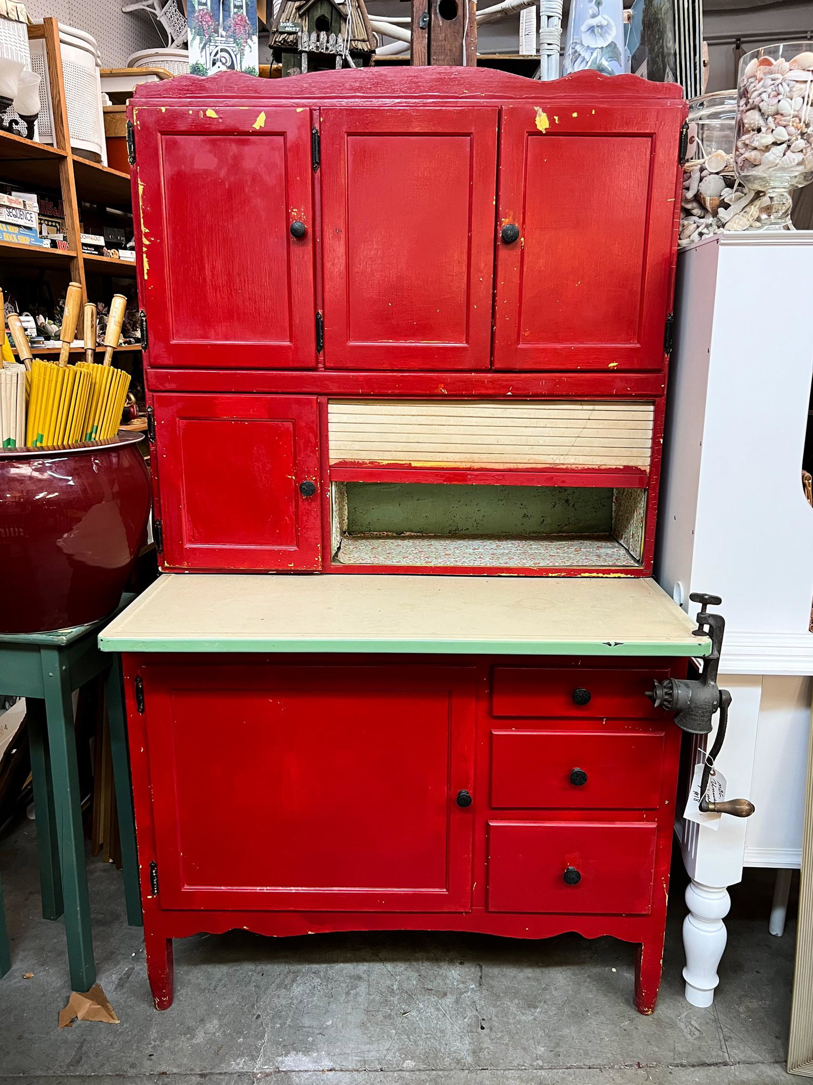 American Antique Hoosier Cabinet (1 of 4)