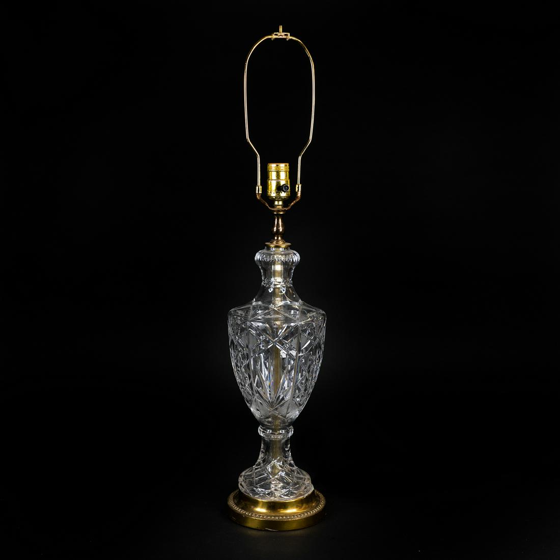 Glass Urn Form Table Lamp (1 of 7)