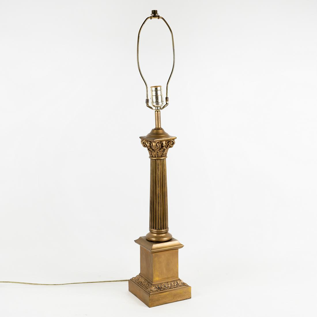 Corinthian Column Form Table Lamp (1 of 4)