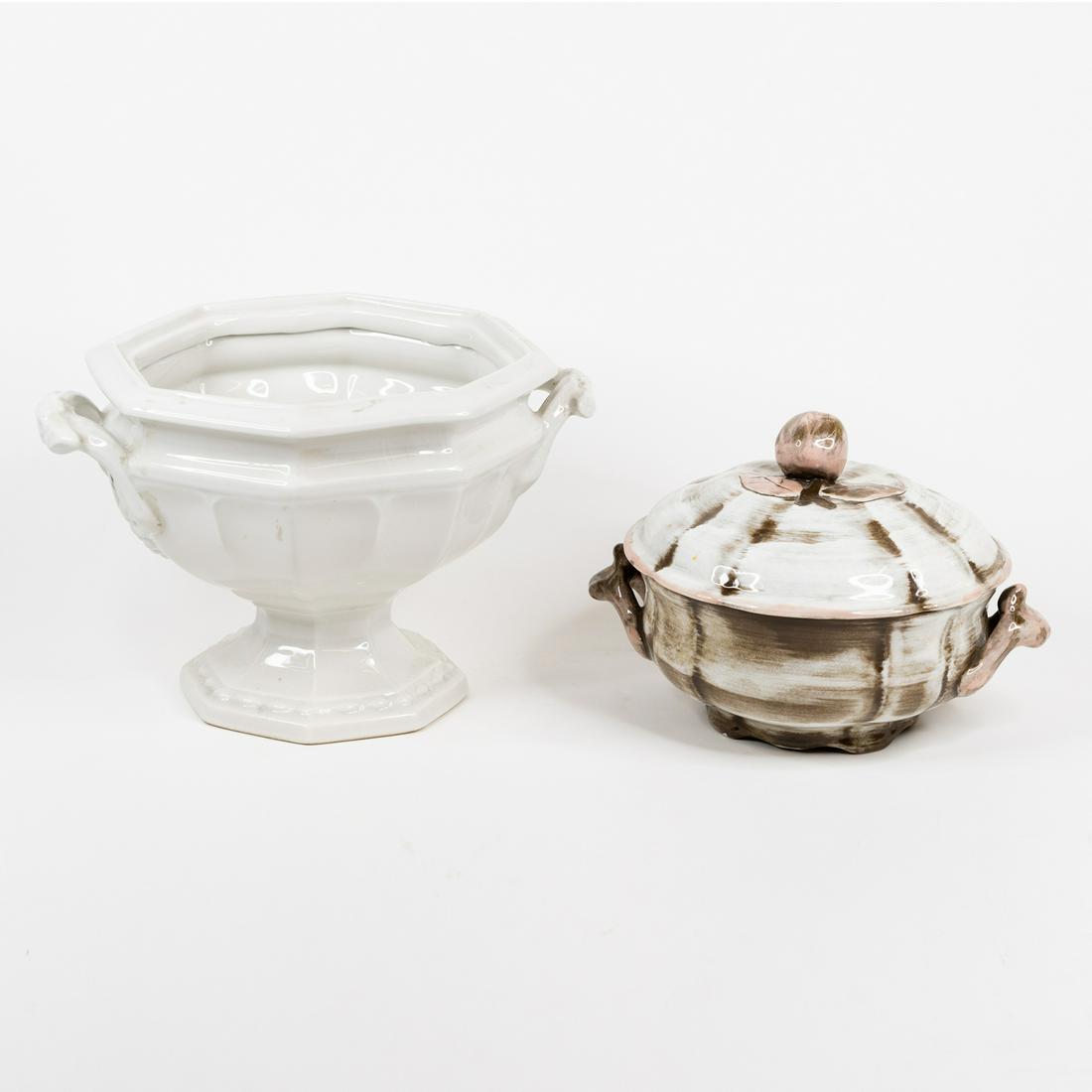 Santa Anita Signed Tureen and Ironstone Tureen (1 of 9)