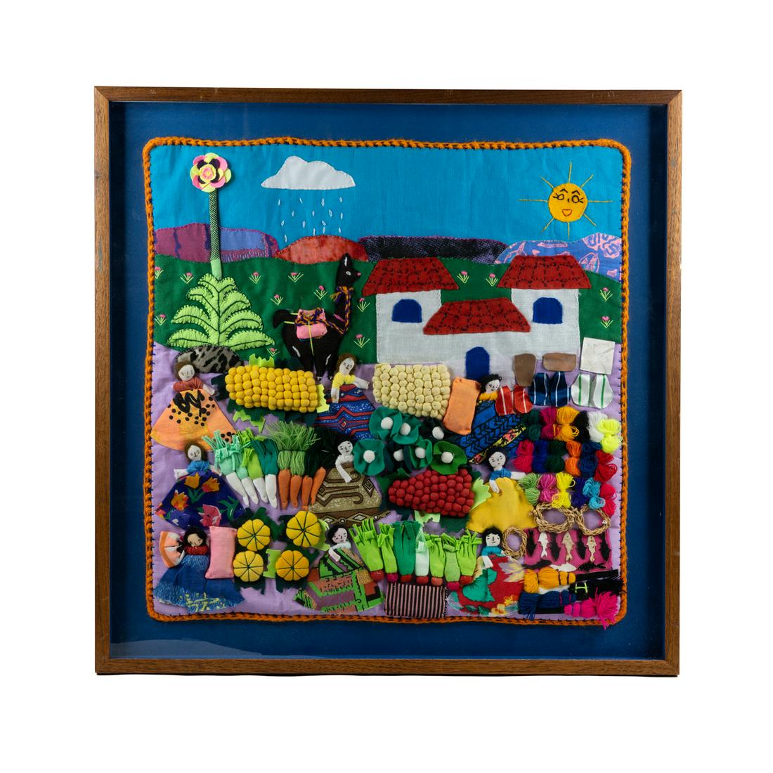 Applique Needlework Textile Folk Art (1 of 5)