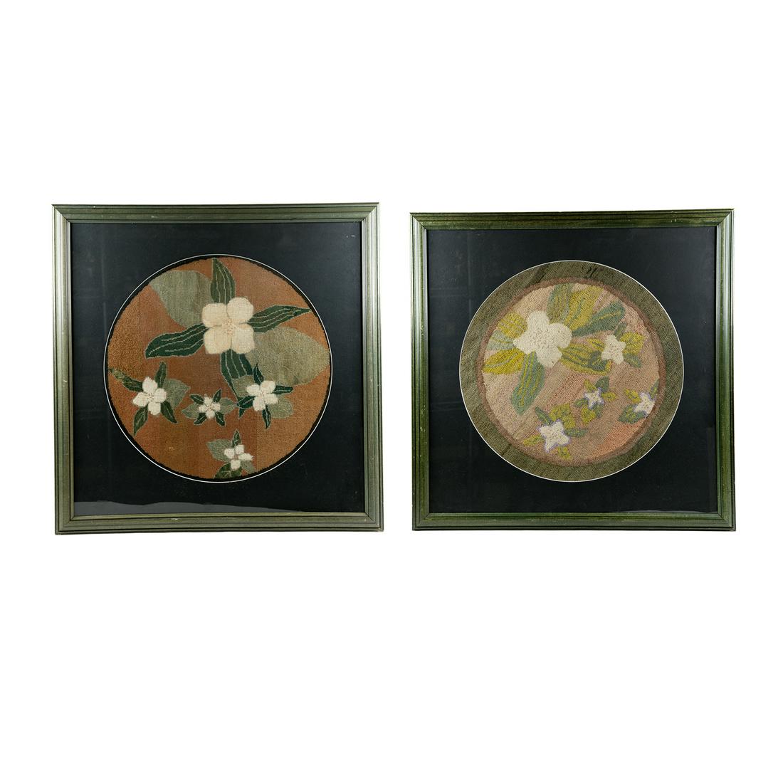 (2) Grenfell Labrador Floral Textile Art (1 of 7)