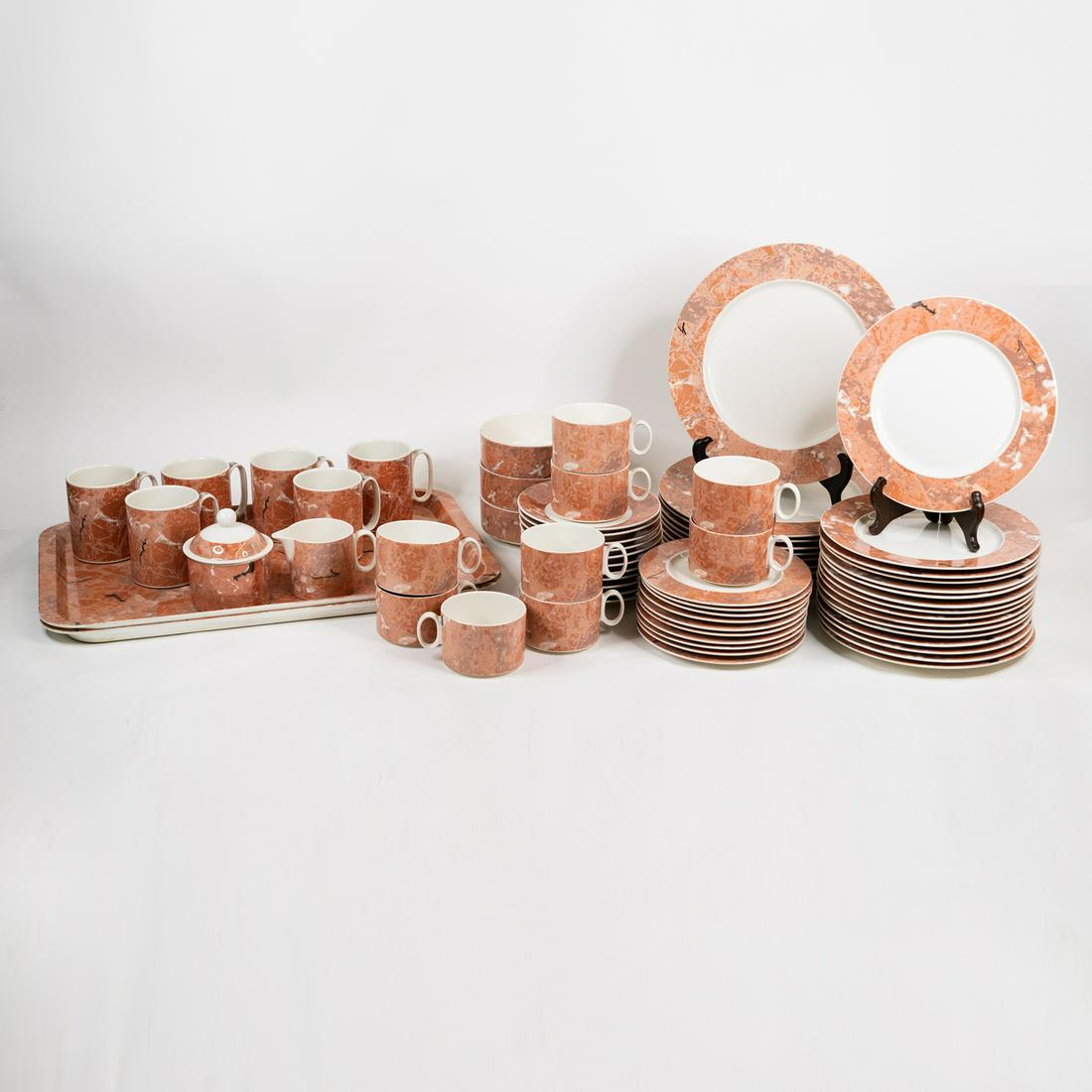 Villeroy & Boch 'Siena' Marbled Dinnerware Set (1 of 5)