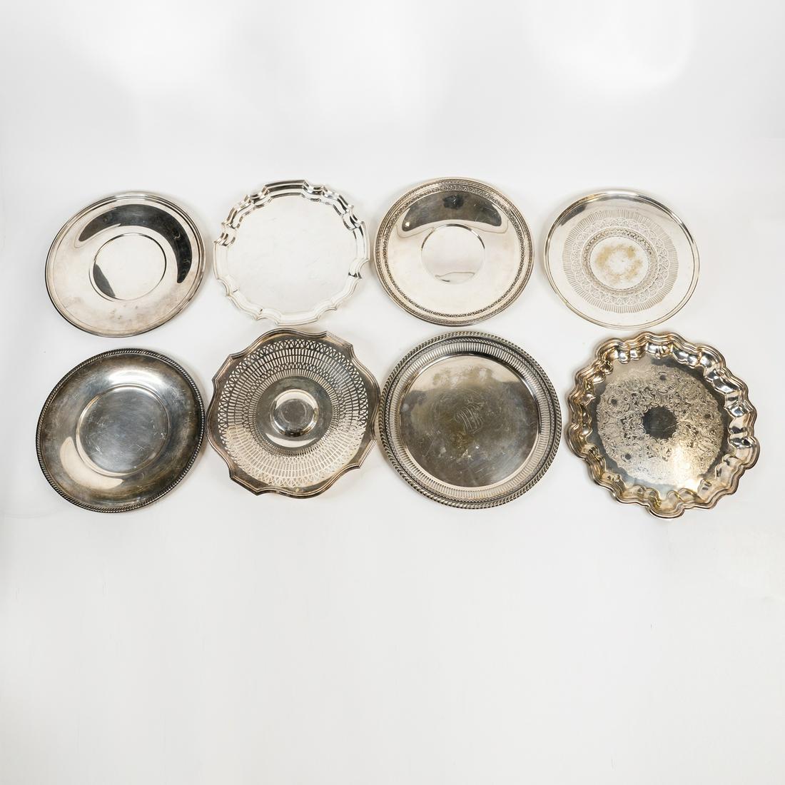 (8) Silverplate Serving Plates - Reed & Barton (1 of 6)