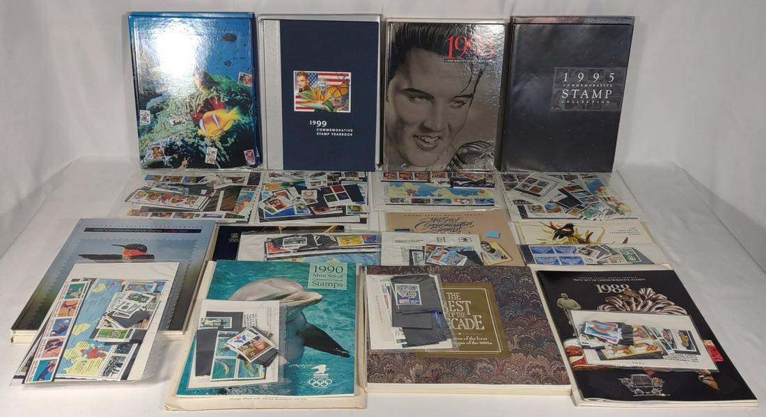 1980s & 90s Commemorative Stamp Collection Books (1 of 10)