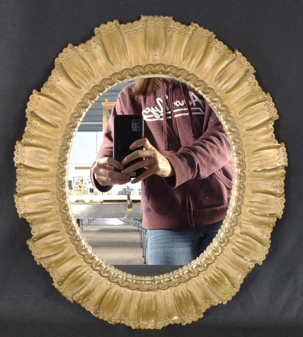 Vintage Syroco Wood Wall Mirror (1 of 8)