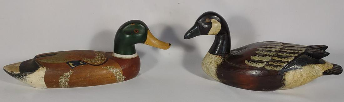 Decorative Goose & Mallard Wood Duck Decoys (1 of 19)