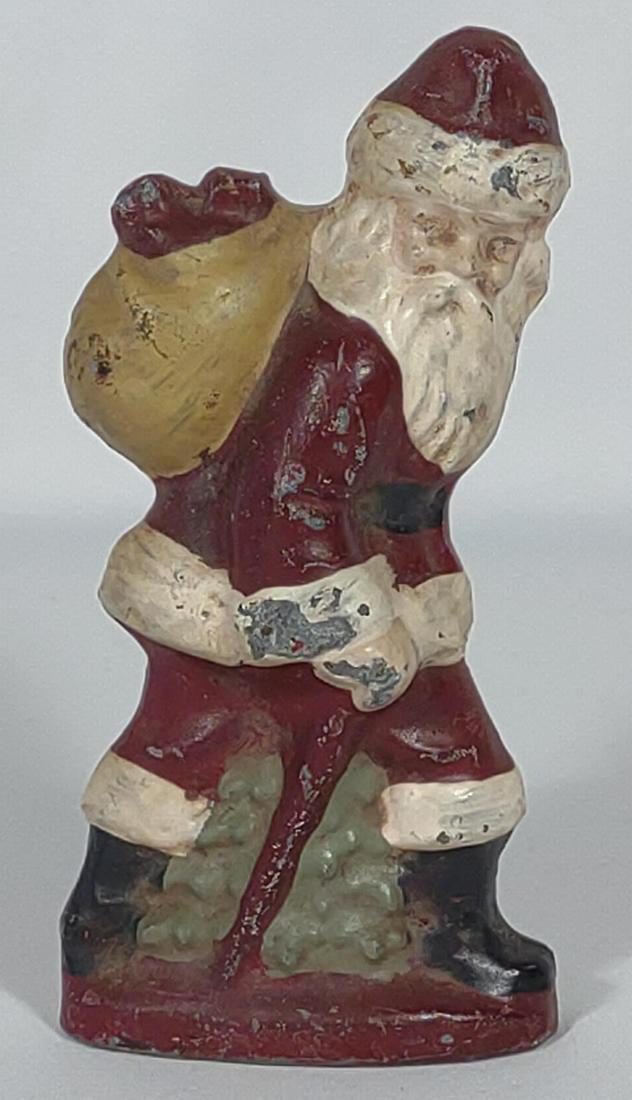 Vintage Cast Lead Santa Claus Figurine (1 of 5)