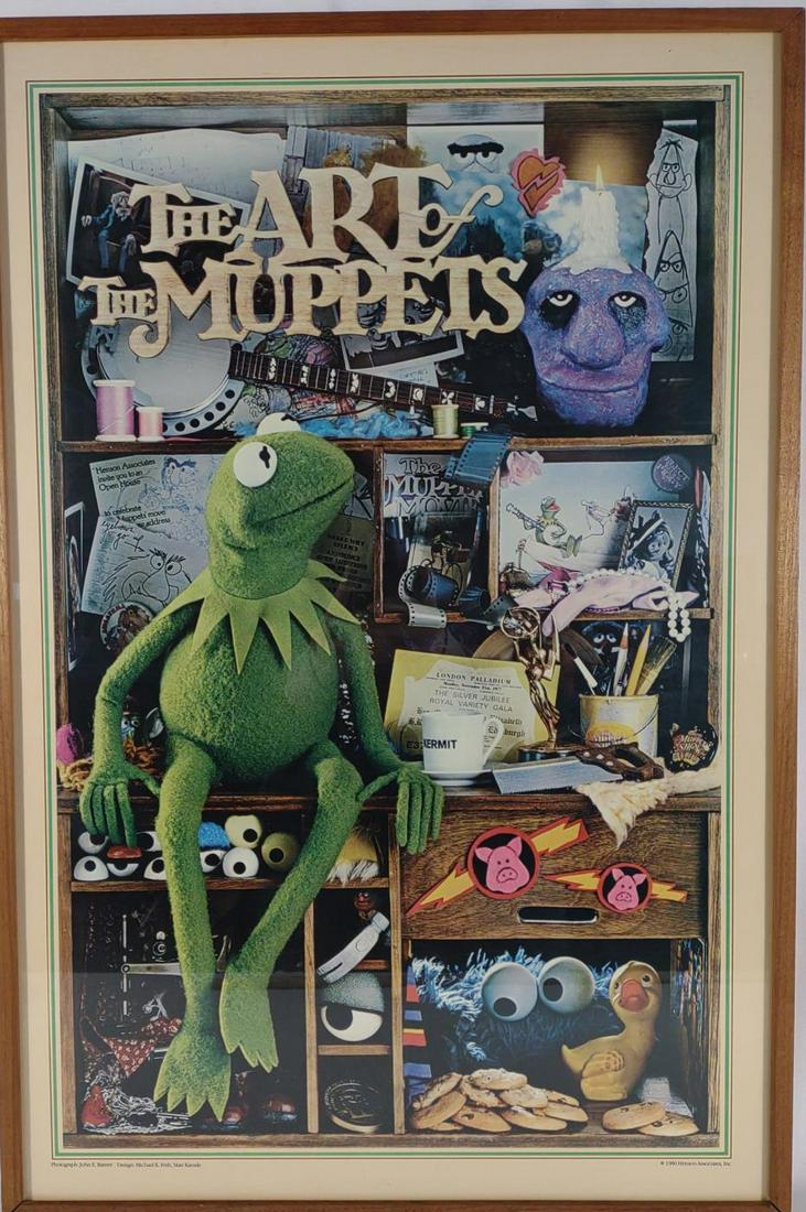1980 The Art Of Muppets Framed Print Poster (1 of 8)