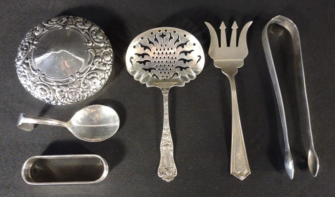 6 pc Sterling Silver Flatware Group (1 of 19)