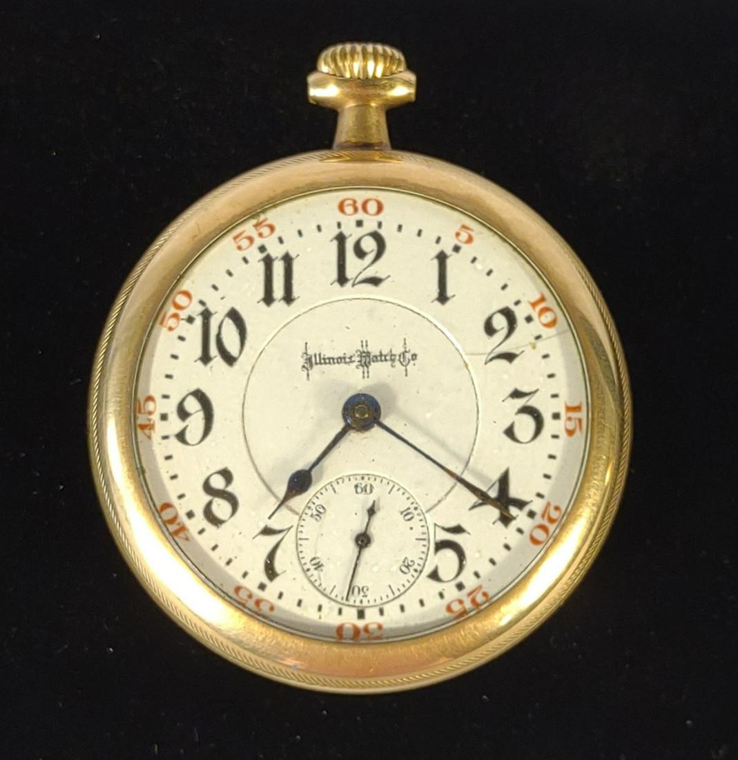 Illinois Bunn Special 21 Jewel Pocket Watch Works: Antique Illinois Bunn Special 21 ruby jewels pocket watch. In working, running condition. Illinois watch co. Rail road pocket watch. Top swivel ring for chain has been broken off. #2384833.