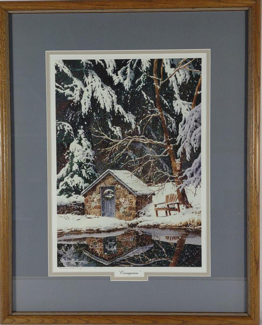 Richard Bollinger Signed Numbered Evergreen (1 of 6)