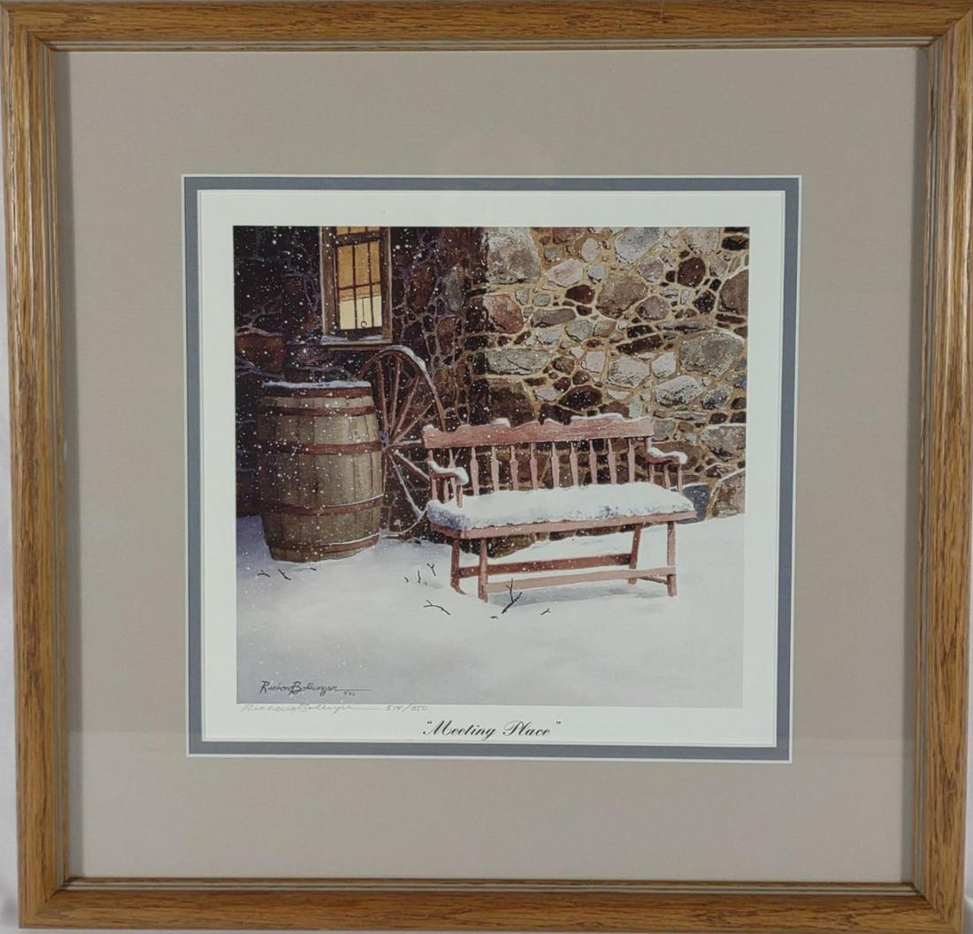 Richard Bollinger Signed Numbered Meeting Place (1 of 6)