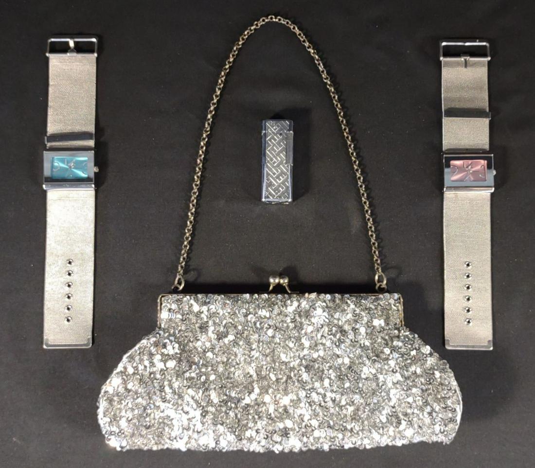 K C Malhan Vintage Purse, Swank Lighter & Watches (1 of 15)
