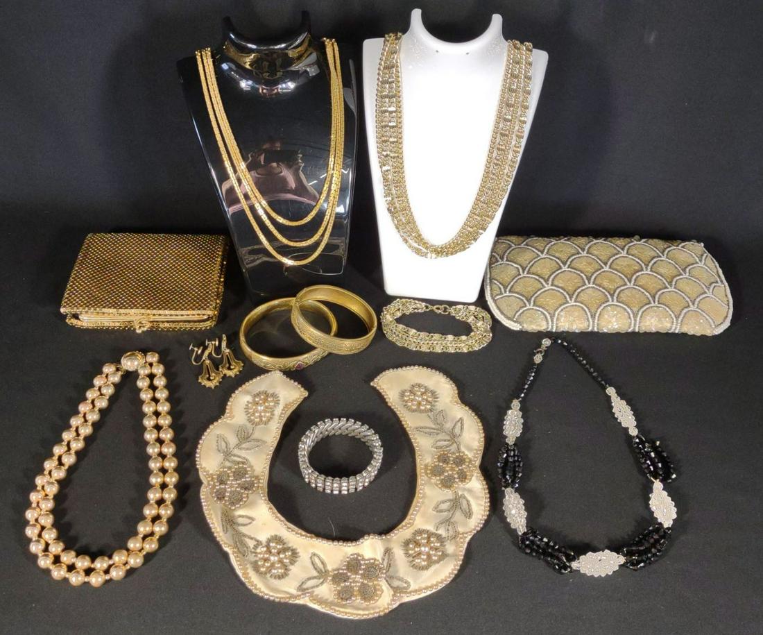 Vintage Costume Fashion Jewelry Pieces & Clutches (1 of 18)