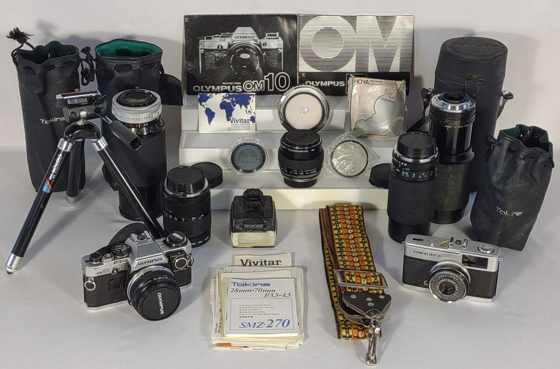 Vintage Olympus Cameras, Lenses & Accessories (1 of 20)