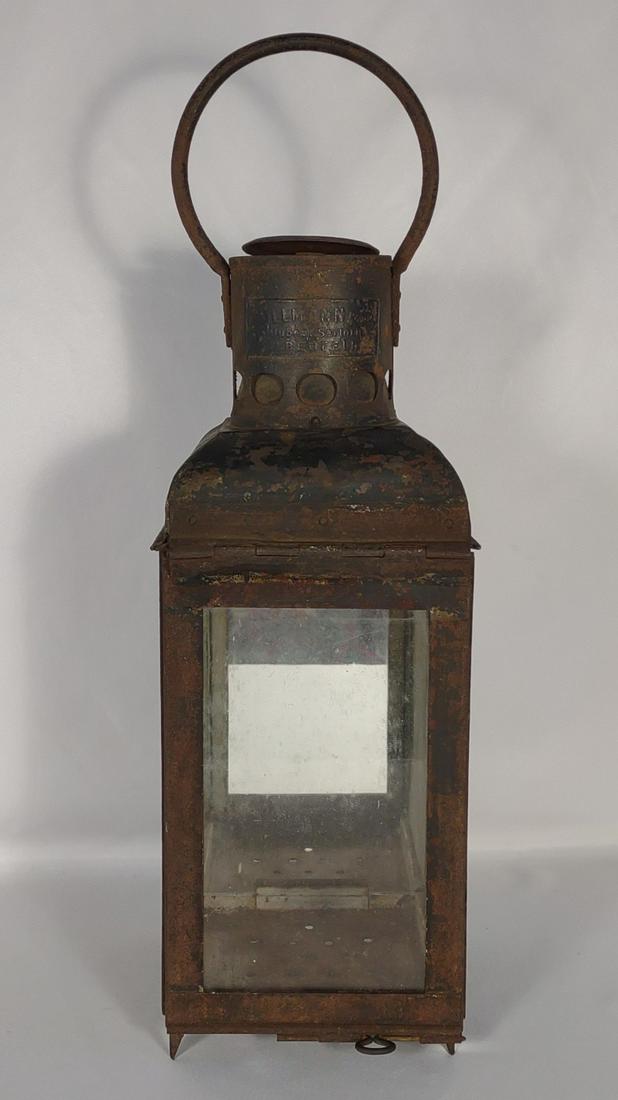 Antique Hollmann & Co Elberfeld Candle Lantern (1 of 12)