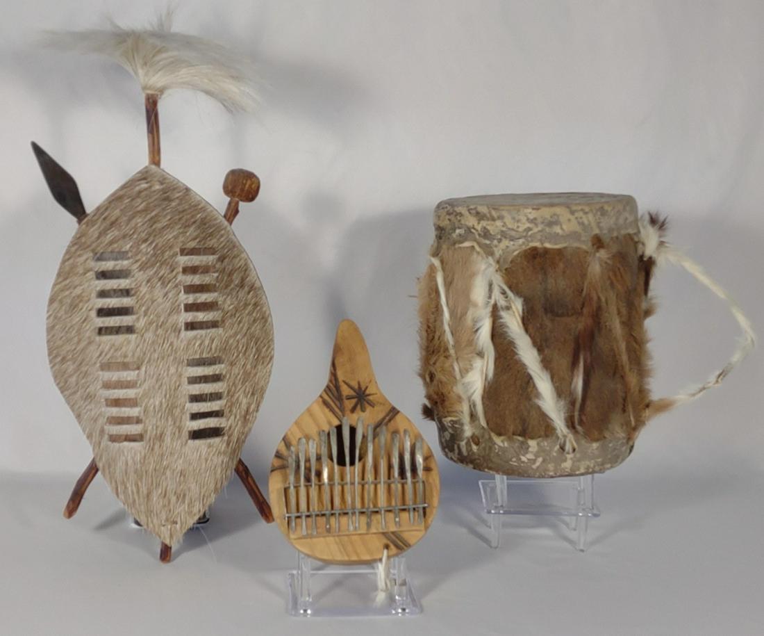 African Tribal Instruments & Shield (1 of 17)