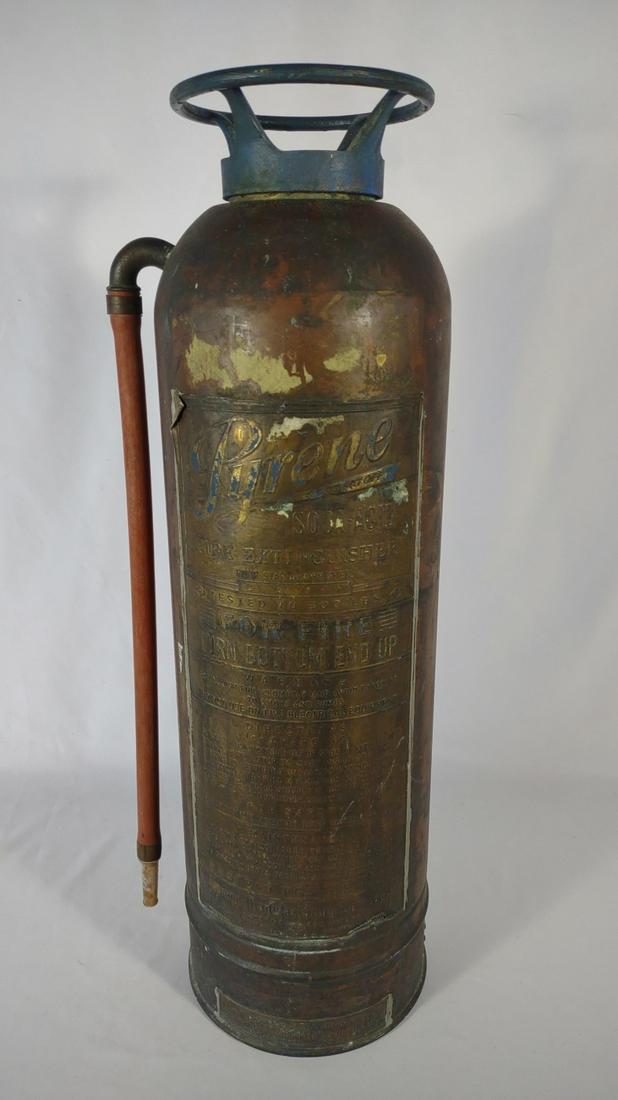 Early Pyrene Soda Acid Brass Copper Extinguisher (1 of 7)