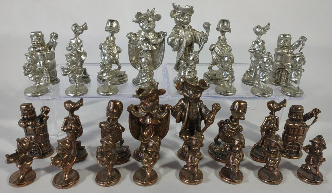 Walt Disney Metal Chess Set (full) - B (1 of 8)