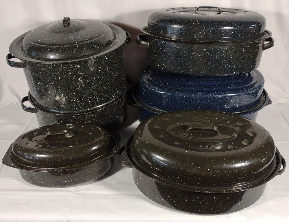 Granite Ware Clam Steamer & Roasting Pots (1 of 15)
