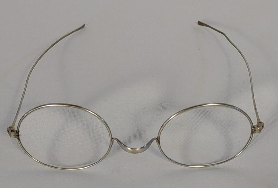 Antique Wire eyeglasses / Spectacles w/ Case (1 of 9)