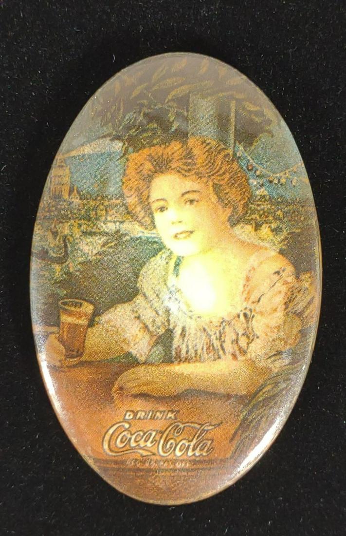 Vintage 1973 Coca Cola Pocket Mirror (1 of 5)