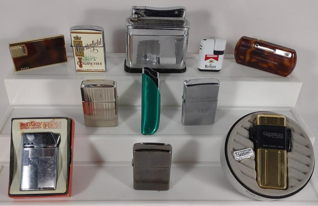 10 Vintage Lighters Zippo, Ronson, Continental (1 of 14)