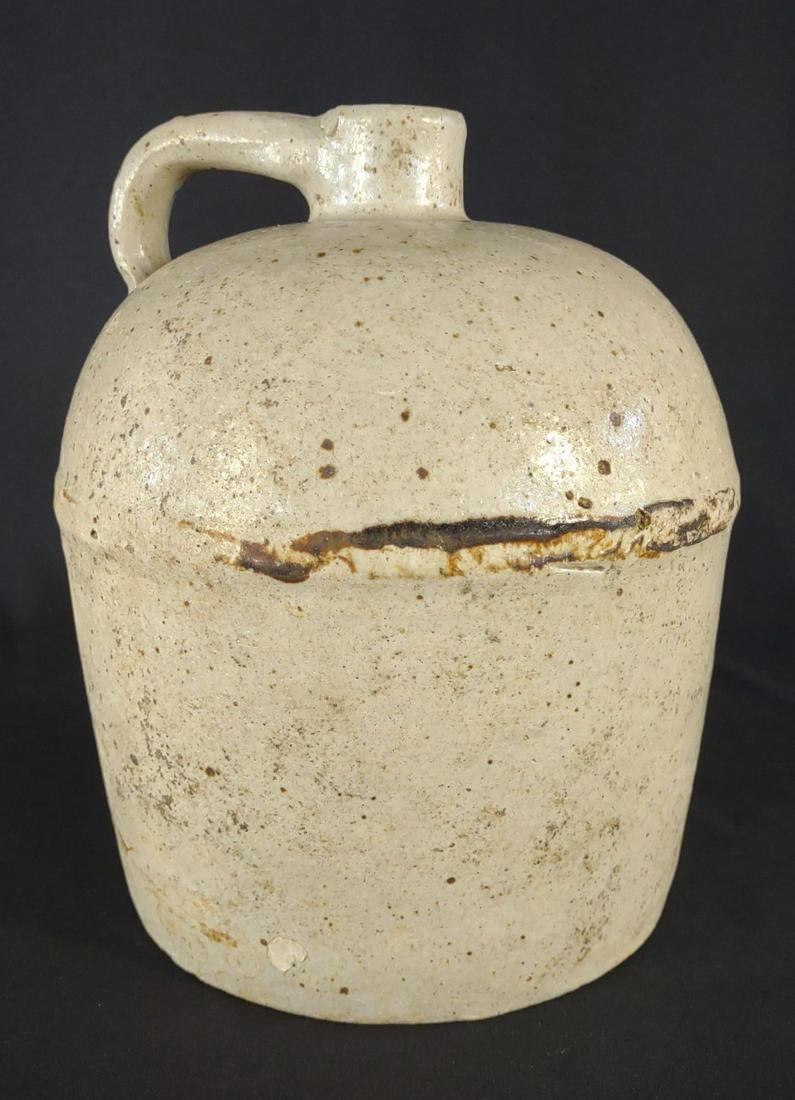 Antique Stoneware Jug w/ Handle (1 of 7)