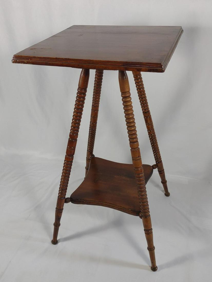 Antique Turned Leg Parlor Table (1 of 9)