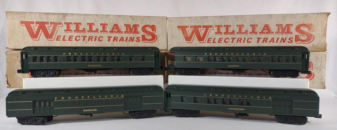 4 Williams O Scale Pennsylvania Railroad Trains (1 of 13)