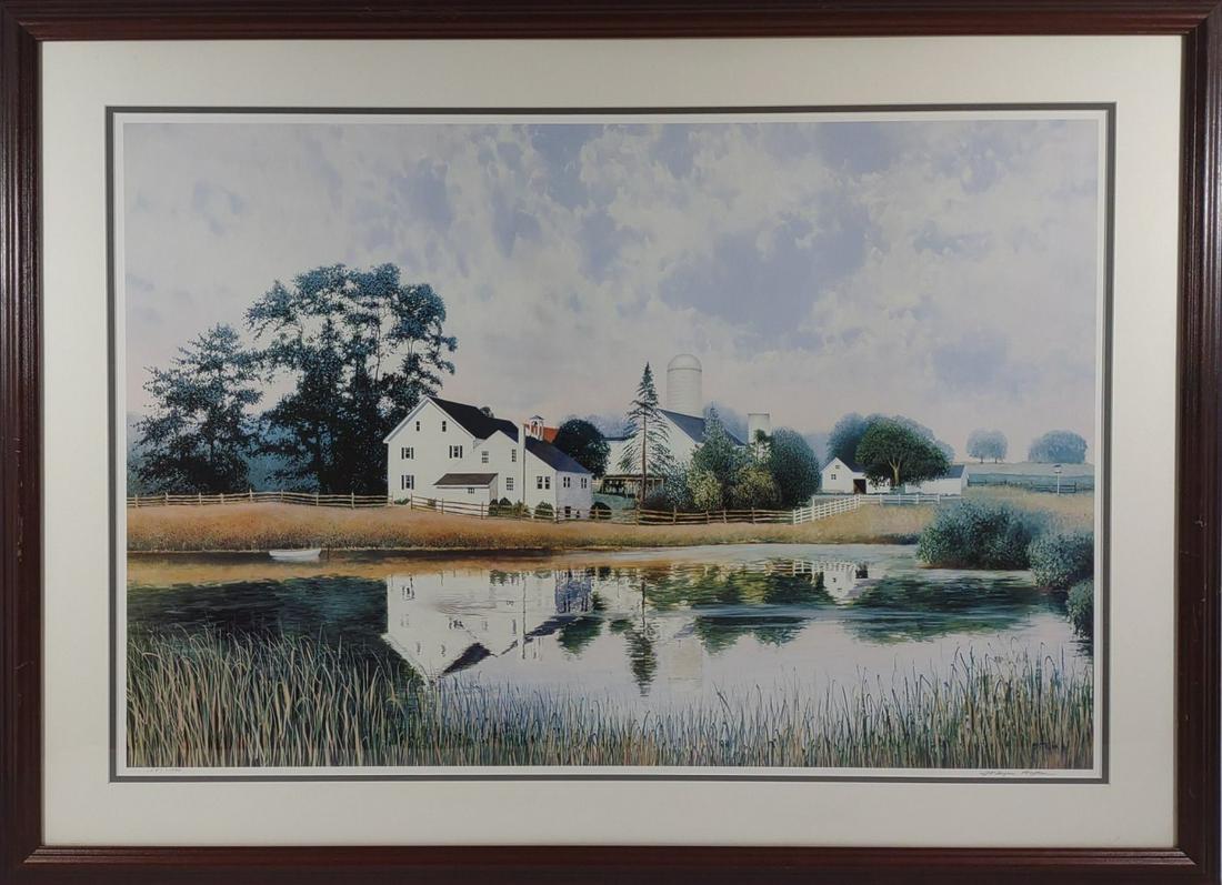 J Wayne Bystrom Signed Numbered Farm Print (1 of 7)