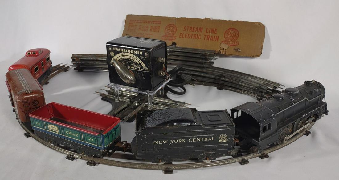 Vintage Marx Marlines Electric Train Set w/ Track (1 of 19)