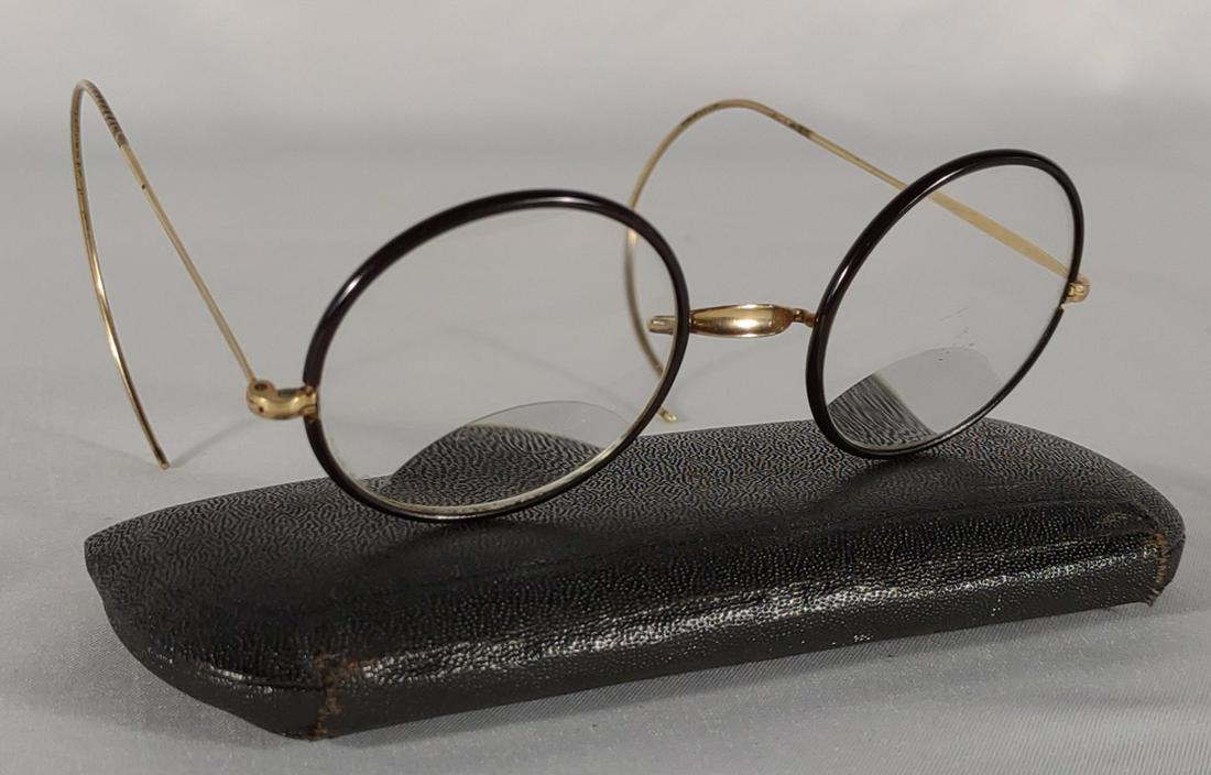 Antique Windsor Eyeglasses w/ Case (1 of 5)