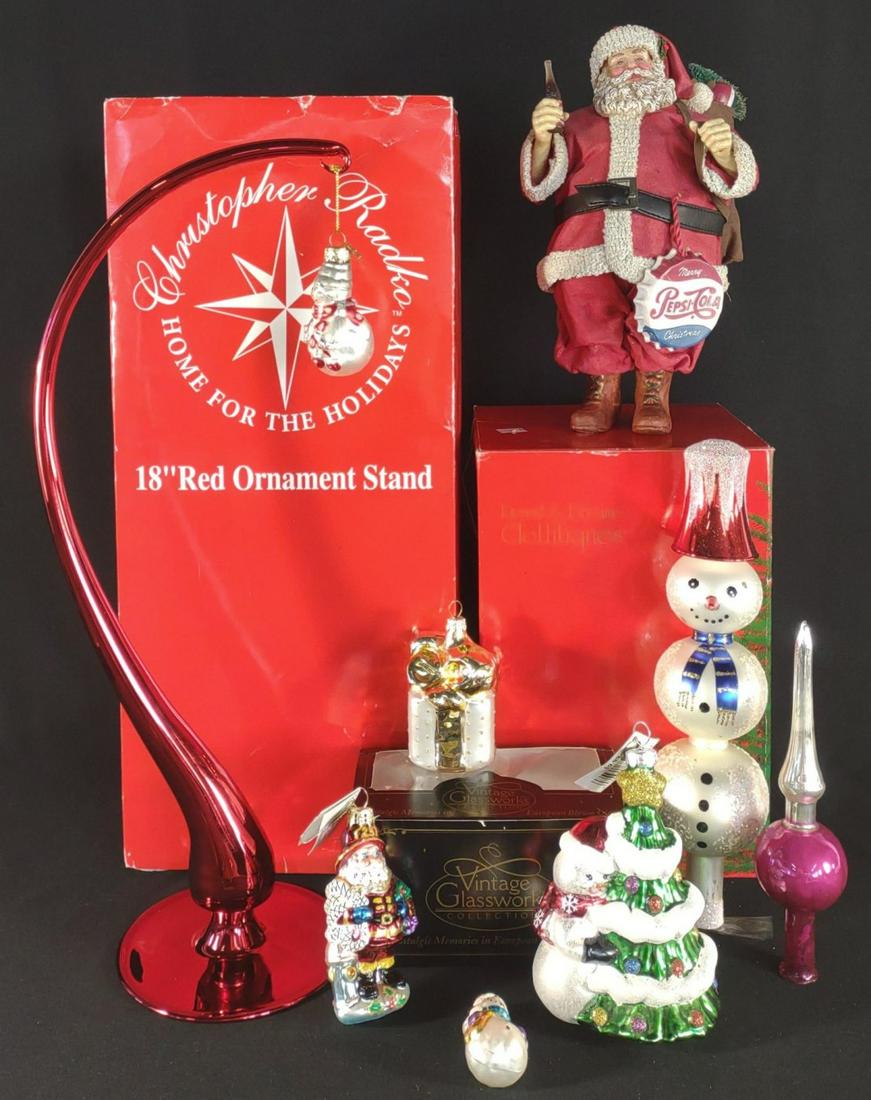 Christopher Radko Christmas Ornaments & More (1 of 20)