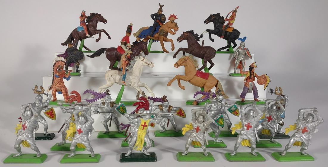 31 pc 1971 Britains Knights & Horses Sets (1 of 16)