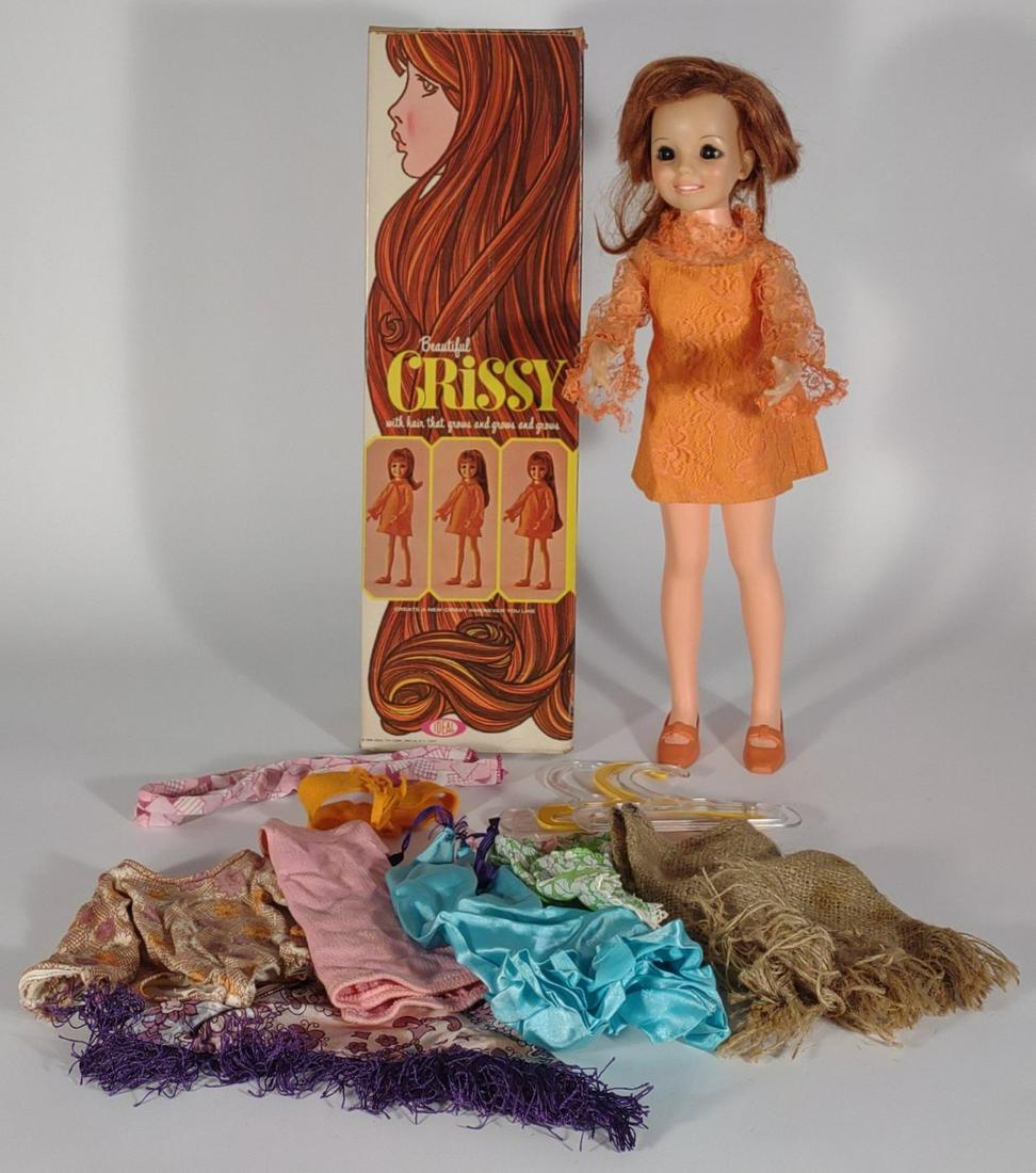1969 Ideal Crissy Doll W Box And Clothing