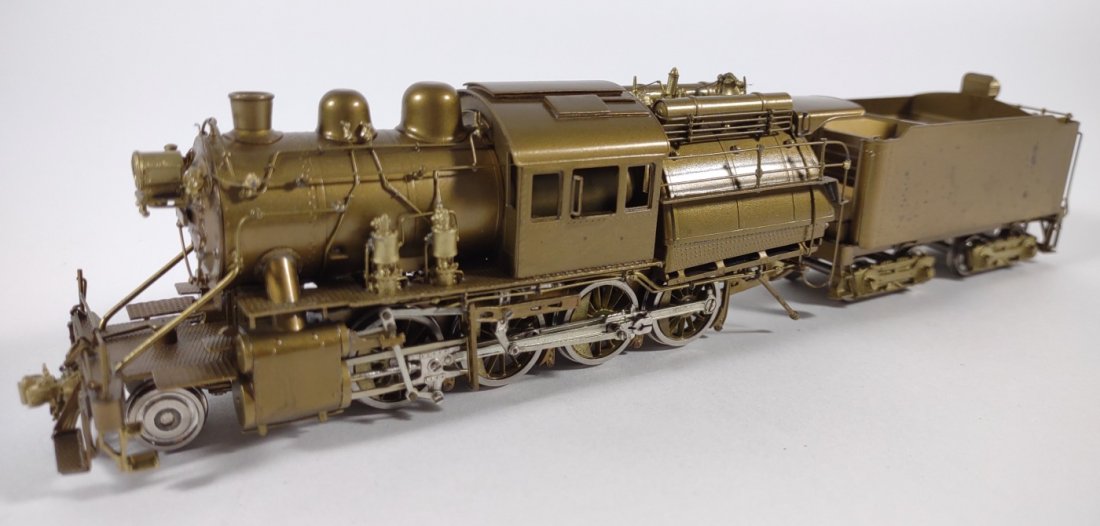 NJ Custom Brass RL I-8 Camelback Train w/ Box (1 of 14)