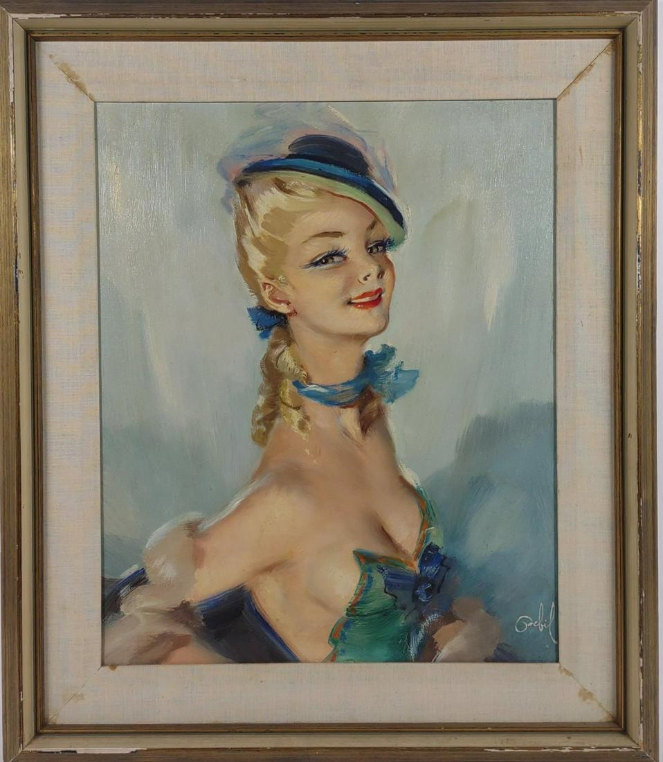 R. Debil French School Oil on Canvas (Bendanns) (1 of 11)